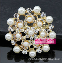 European and america pearl austrican crystal brooch